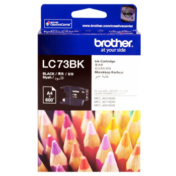 Brother LC-73 Black Ink Cartridge