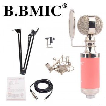 B. BMIC Bottle Condenser Microphone - Pink (Set)
