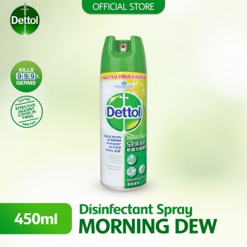 Dettol Disinfectant Morning Dew Spray 450ml