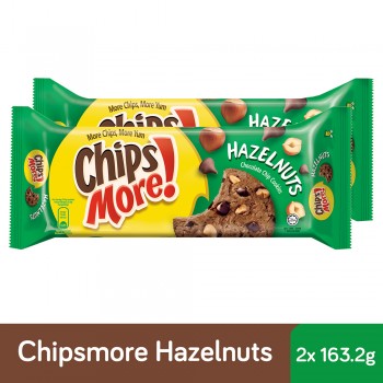 Chipsmore Hazelnut Cookies (163.2g x 2)