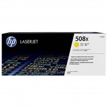 HP 508X Yellow Original LaserJet Toner Cartridge (CF362X)