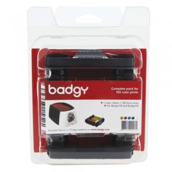 Badgy Consumable 1 Color Ribbons -  VBDG204EU Badgy 1