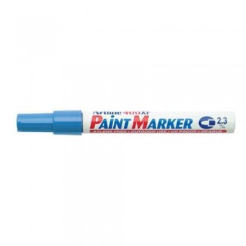 Artline 400XF Paint Marker Pen - 2.3mm Bullet Nib - Light Blue