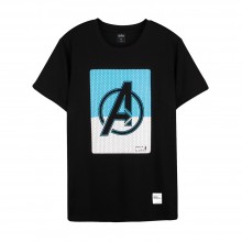 Avengers: Endgame Series Half Square A Tee (Black, Size L)