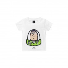 Buzz Pixar Series Children Tee (White, Size 100)