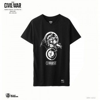 Marvel Captain America: Civil War Tee Battle - Black, Size L (APL-CA3-023)