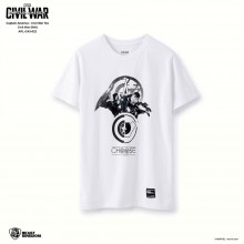 Marvel Captain America : Civil War Tee Civil War - White, Size S (APL-CA3-022)