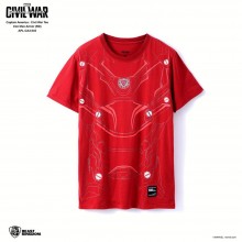 Marvel Captain America: Civil War Tee Iron Man Armor - Red, Size XXL (APL-CA3-003)