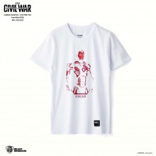 Marvel Captain America: Civil War Tee Iron Man - White, Size XXL (APL-CA3-032)