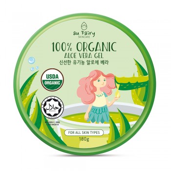 Aufairy Soothing Spell 100% Organic Aloe Vera Gel - 180g